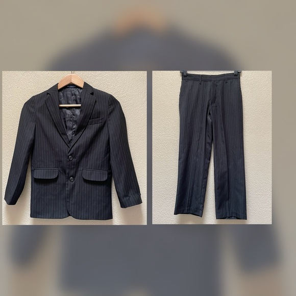 Chaps Boy Suit 2PC Set Black Color Size-10 Regular - Picture 1 of 11